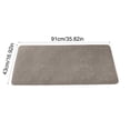 thumbnail image 3 of MTBLYS Alfombrilla antideslizante para bañera de 91 x 43 cm | Alfombrilla de ducha de PVC suave con orificios de drenaje y ventosas | Alfombrilla de secado rápido para bañera, 3 of 6