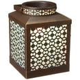 thumbnail image 2 of Home Sitara Déco Intérieure Parfumée Chauffe-Cire Grandeur Nature - Métal, Brun, 2 of 5