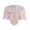 Pink, variant on Dtchengua Dining Table & TV Cover - Small Round Lace Tablecloth, European Style Modern Lace Yarn Embroidered for Tea Table & Bedside