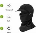 thumbnail image 4 of ROCKBROS Balaclava Face Mask Winter Sports Thermal Face Mask Headgear Sports Cap Black Headband Hat, 4 of 4