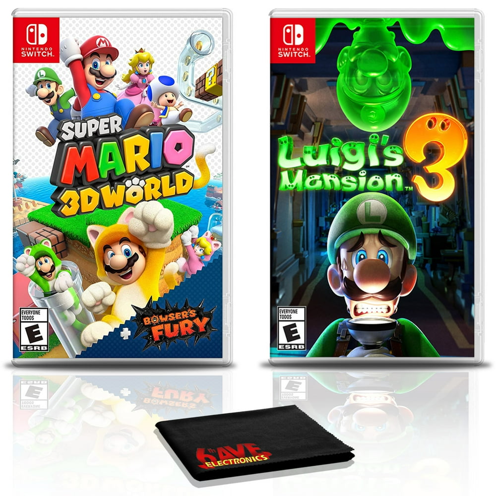 Super Mario 3D World + Bowser's Fury with Luigi's Mansion 3 - Nintendo Switch - Walmart.com