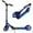 Blue, variant on Best Choice Products Kids Height Adjustable Kick Scooter w/ Carrying Strap, Non-Slip Deck, Kickstand - Blue