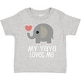 thumbnail image 3 of Inktastic My Yaya Loves Me Grandchild Boys or Girls Toddler T-Shirt, 3 of 5