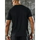 thumbnail image 2 of Men's Praying Hands Pattern Crew Neck T-shirt, Casual Comfy Tees Tshirts For Summer, Men's Clothing, 2 of 6