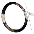 thumbnail image 4 of Alpaca 14.5 Inch Printing PVC Leather Car Wheel Covers Steering Wheel Covers Steering Wheel Cover Auto Accessories, 4 of 6