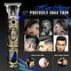 thumbnail image 2 of Cortapelos para hombres, cortadora de pelo profesional con cuchilla en T sin espacios, cortadora de bordes recargable inalámbrica, cortadora de barba eléctrica, afeitadora, kit de corte de pelo con pa, 2 of 5