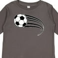 thumbnail image 4 of Inktastic Soccer Ball Boys or Girls Long Sleeve Toddler T-Shirt, 4 of 5