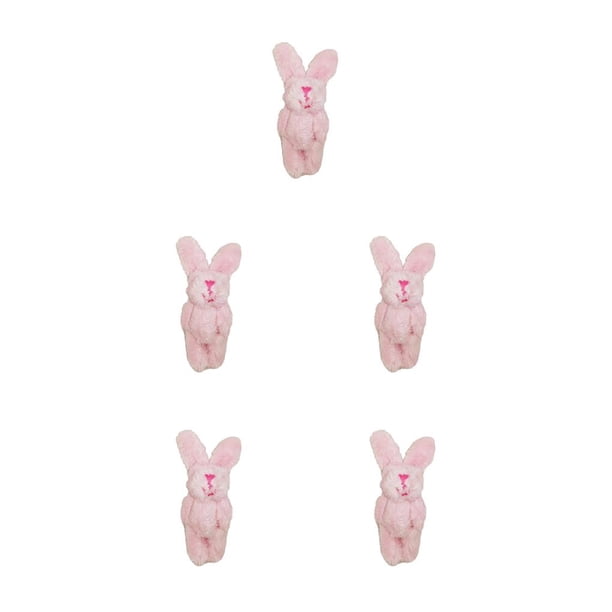 Matsuzay Mini conejo de peluche conejito de peluche, colgante de juguete exquisito, pequeños adornos de peluche, regalos de muñecas, fiesta de Type2 NO2 Matsuzay CBP274034