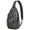 Halloween Colorful Spider, variant on Sling Backpack,Halloween Colorful Spider Web Pattern Sling Bag with Water Bottle Holder,Waterproof Sling Bag for Men/Women with Headphone Jack for Hiking,Travel