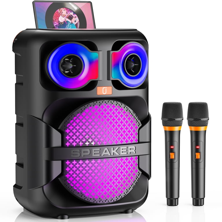 JYX Karaoke Machine, Home Karaoke System with 2 Microphone