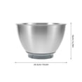 thumbnail image 2 of FONDOTIN Large Mixing Bowls Stainless Steel Bowl For Salad Preparation 1Set, 2 of 6