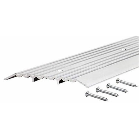 M-d Products 36in. Aluminum Commercial Fluted Top Threshold 11619