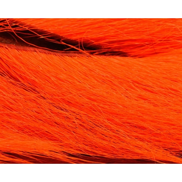 Hareline Dubbing Bucktails-Large Northern-Hot Orange