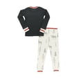 thumbnail image 2 of LazyOne Warm Long-Sleeve PJ Sets for Girls and Boys, Take a Hike, Funny Animal Kids' Pajama Sets, 2 of 7