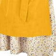 thumbnail image 5 of JOANKDMI Women Classic Fairy Tale Peasant Costume Vintage Dress with Waist Tie Apron for Themed School Event Halloween Carnival Party Dress Up Apparel, 5 of 9
