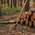 thumbnail image 5 of Timber Tuff TMW-30 4 Ft. Wood Handle Logging Forestry Log Rolling Cant Hook Tool, 5 of 10