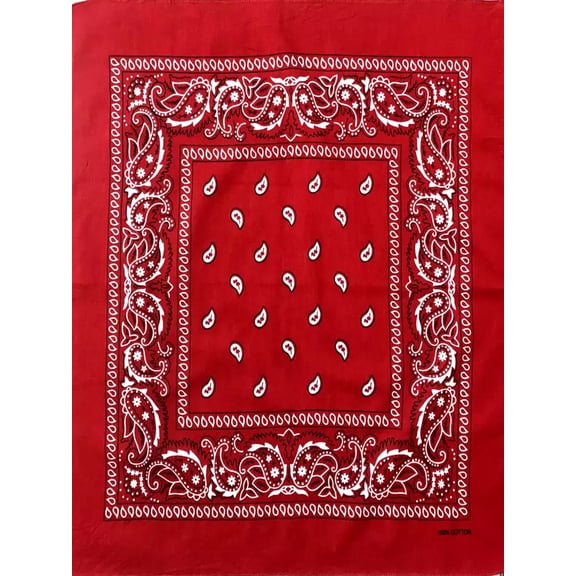 Bandanas for Men & Women, Boys & Girls - Paisley Bandana - Head Wrap, Scarf