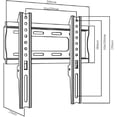 thumbnail image 2 of Soporte para pantalla Taika  TK-FM1742 Plasma, Led, LCD 17-42 Pulgadas Vesa MAX 200x200 Carga máximo -25kg, 2 of 3