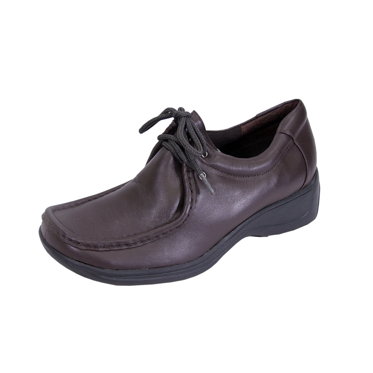 24 Hour Comfort  Odele Women Wide Width Trendy Elegant Durable Cushioned Leather Slip On Work Shoes FootwearUS 