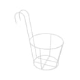 thumbnail image 1 of Iron Planter Rack Hanging Railing Fence Flower Pot Shelf Plant Basket Holder, 1 of 5