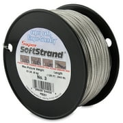 SuperSoftstrand Size 3 - 1,125-Feet Picture Wire Vinyl Coated Stranded Stainless Steel