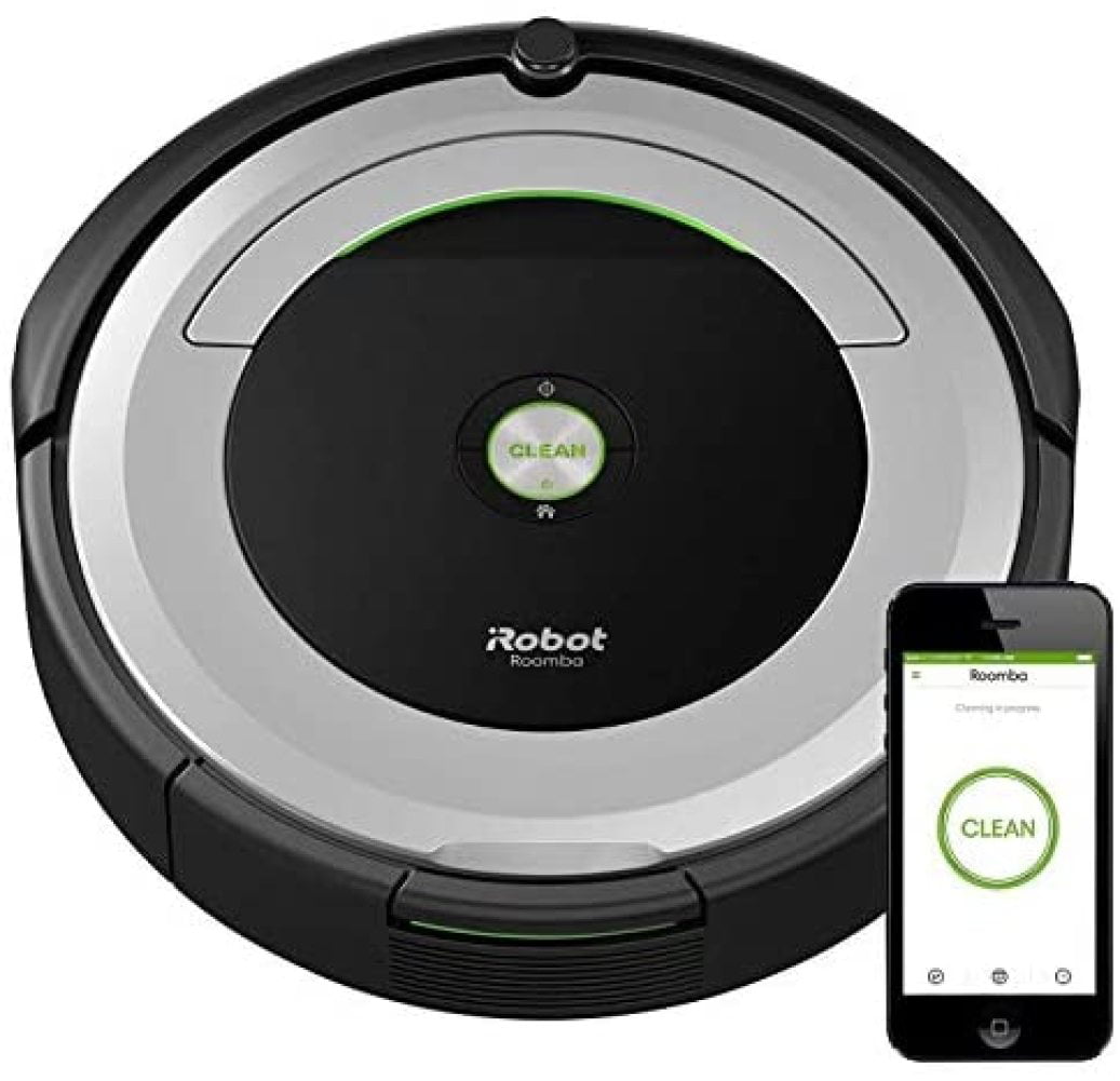 Gray/Black Robotic Cleaner with charger No box #890ru iRobot Roomba 890 