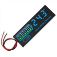 thumbnail image 2 of 2X 18650 Li-Ion Lipo Lithium Test 7-55V Indicador de de Batería de Ácido Probador Módulo Medidor de Pantalla LED Medidor de Capacidad de Voltaje, D, 2 of 6