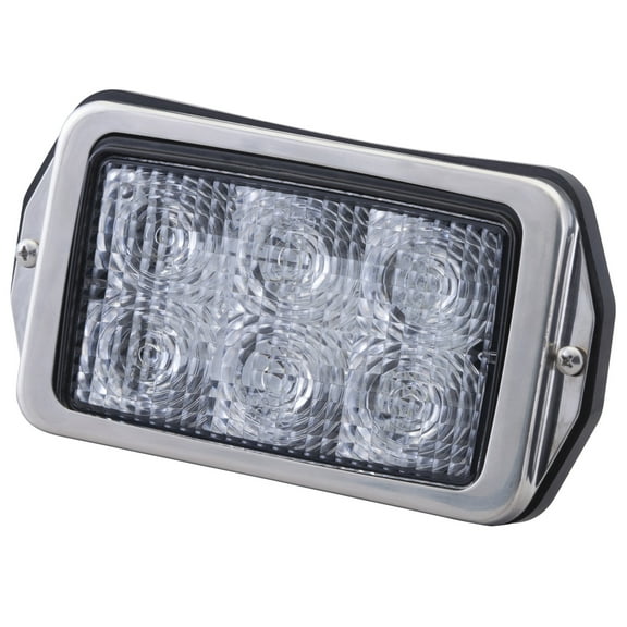 Grote 63610 - Forward Lighting, Clear, 3 X 5, Surface Mount, Docking Lamp