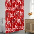 thumbnail image 3 of Winter Christmas Art Shower Curtain for Bathroom Shower Curtain Set with 12 Hooks Waterproof Fabric Bath Curtain for Bathtub Restroom Decor, 72 X 72 in, 3 of 6