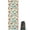 Hummingbird Floral Leaf, variant on 74x26 Inch Yoga Towel, Sweat Absorbent Non-Slip Mat for Hot Yoga, Pilates & Fitness,Hummingbird Floral Leaf Colorful Beige Pattern