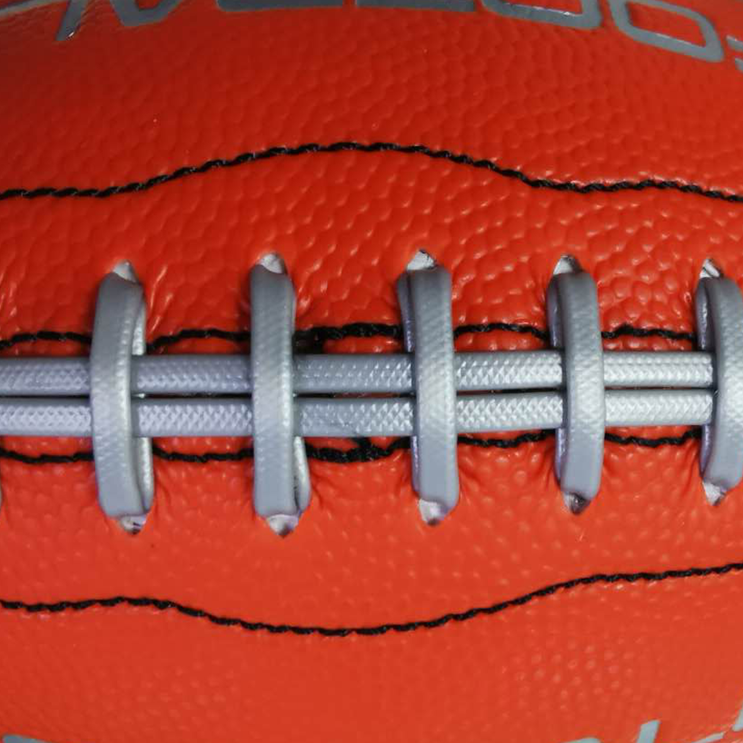 (2 pack) Magic Time Mini 6” Rubber Football, Toy Ball, Red, Kids Teen Adult, Unisex, New