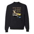 thumbnail image 2 of Wild Bobby, Driving Trucks and Taggin Bucks Retro Ford F150 Hunting, Cars and Trucks, Unisex Crewneck Graphic Sweatshirt, Black, 4X-Large, 2 of 4