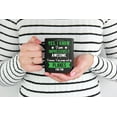 thumbnail image 2 of I Am Awesome, I Jump Out of Planes, Skydiving or Skydiver, Black 11oz Ceramic Mug, 2 of 5