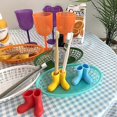 thumbnail image 3 of 2 Pack Rain Boots Toothbrush Holder Silicone Toothbrush Holder Cute Storage Box For Your Bathroom Perfect Kids Toothbrush Holder, Multipurpose Bathroo, 3 of 5