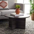 thumbnail image 2 of SAFAVIEH Bo Contemporary 32 in. Round Coffee Table, Slate Grey (32 in. W x 32 in. D x 16.5 in. H), 2 of 8