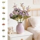 thumbnail image 1 of Ramo de flores artificiales 12,6 pulgadas – Plantas artificiales de tela para centros de mesa de bodas, decoración del hogar, escritorio de oficina, arreglos de hotel y jardinería exterior, 1 of 6