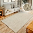 thumbnail image 2 of Koeckritz Rugs Soft & Cozy Saw Dust 3'x5' Oval Indoor Area Rug for Living Room or Bedroom, 2 of 7