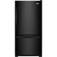 thumbnail image 2 of Whirlpool Gold GB2FHDXWB - Refrigerator/freezer - bottom-freezer - width: 32.6 in - depth: 33.4 in - height: 69.9 in - 21.9 cu. ft - black, 2 of 2