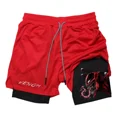 thumbnail image 1 of Short Gym Hombre Deportiva 2 En 1 Bolsa Celular Mod Venom, 1 of 1