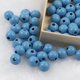 thumbnail image 3 of 100-200 cuentas de madera de colores variados de 8 mm y 10 mm con agujeros, bolas redondas, cuentas espaciadoras sueltas para hacer joyas, accesorios para pulseras DIY, 3 of 5