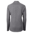 thumbnail image 3 of Women's Cutter & Buck Heather Black Tampa Bay Buccaneers Adapt Eco Knit Heather Full-Zip Jacket, 3 of 3