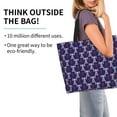 thumbnail image 2 of Disketp Cell Tower Tote Bag for Women, Handbag Shoulder Tote Bag, for Shopping and Travel, 2 of 8