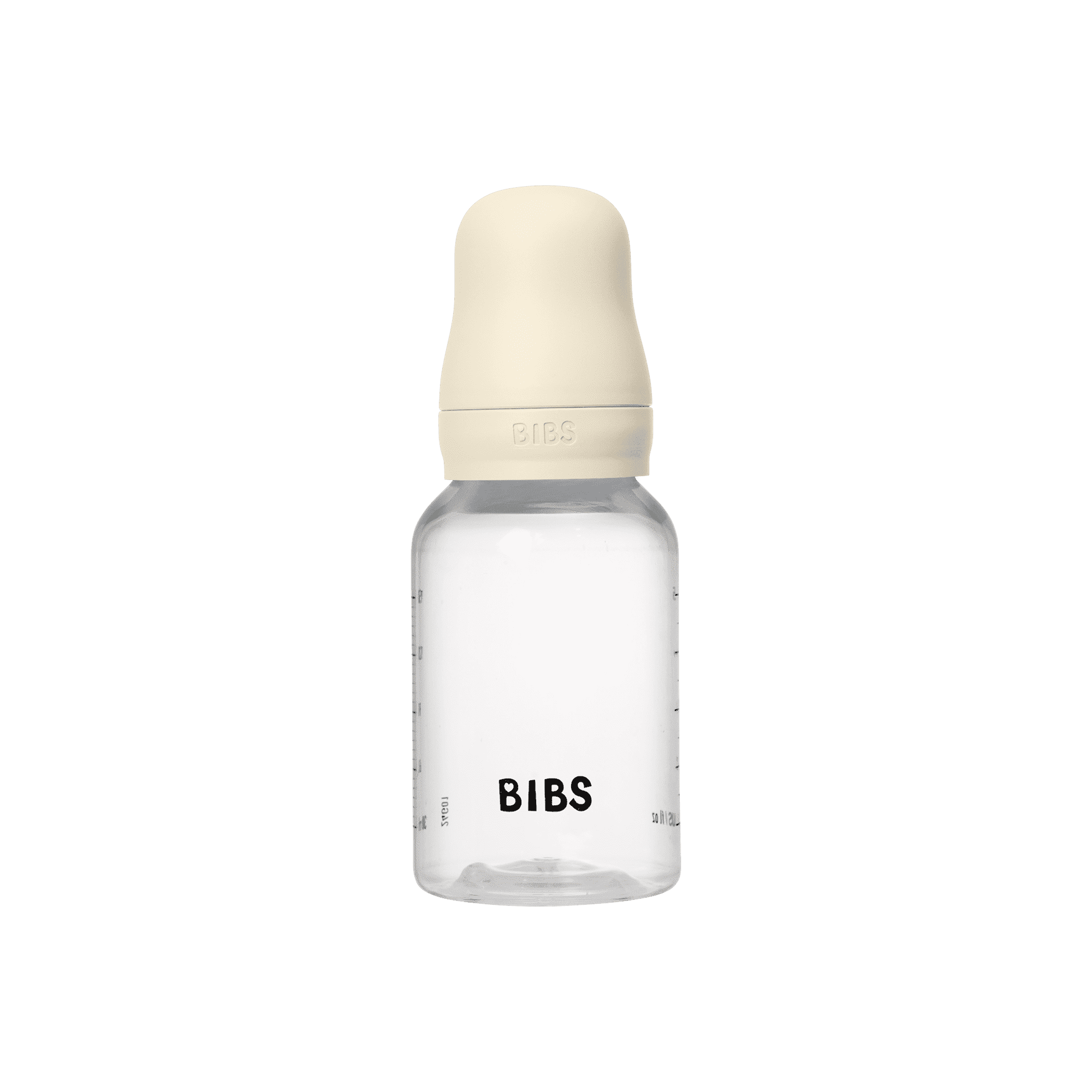BIBS Baby Bottle with Slow Flow Latex Nipple, Ivory, 5 oz, 1 Count Each