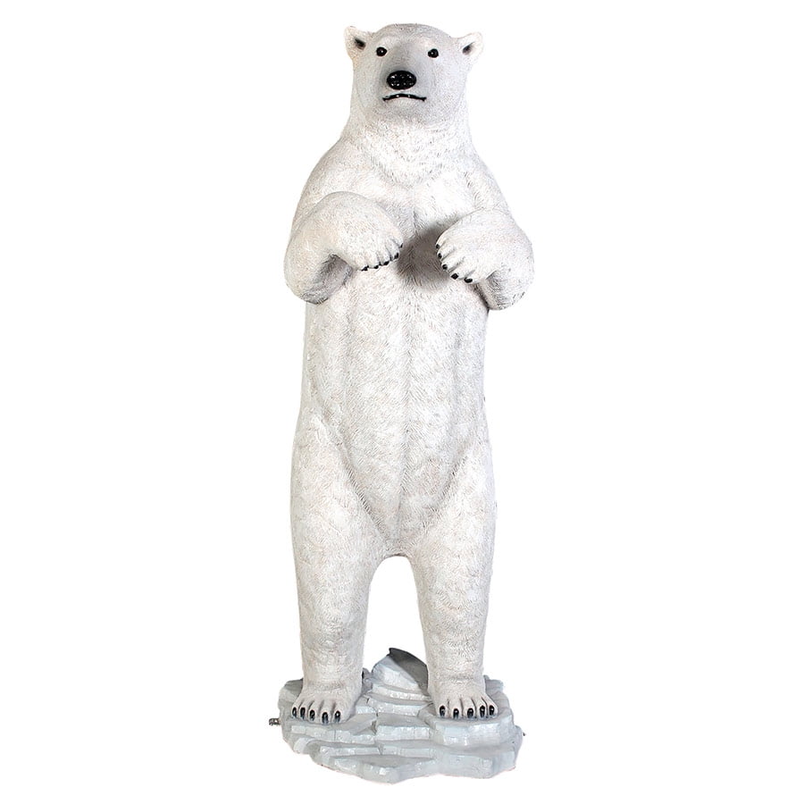 giant polar bear statue