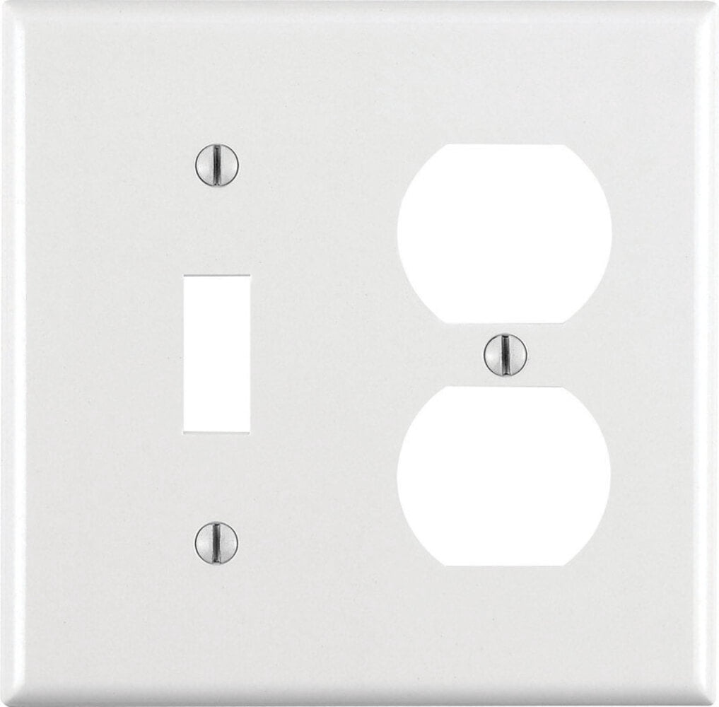 SWITCH/RECP WALPLT WHT (Pack of 25)