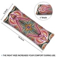 thumbnail image 4 of Exotic Paisley Artwork Seatbelt Pillow - Post-Mastectomy Heart Surgery Recovery Cushion - Elegant Vintage Car Travel Pillow for Women, 4 of 5
