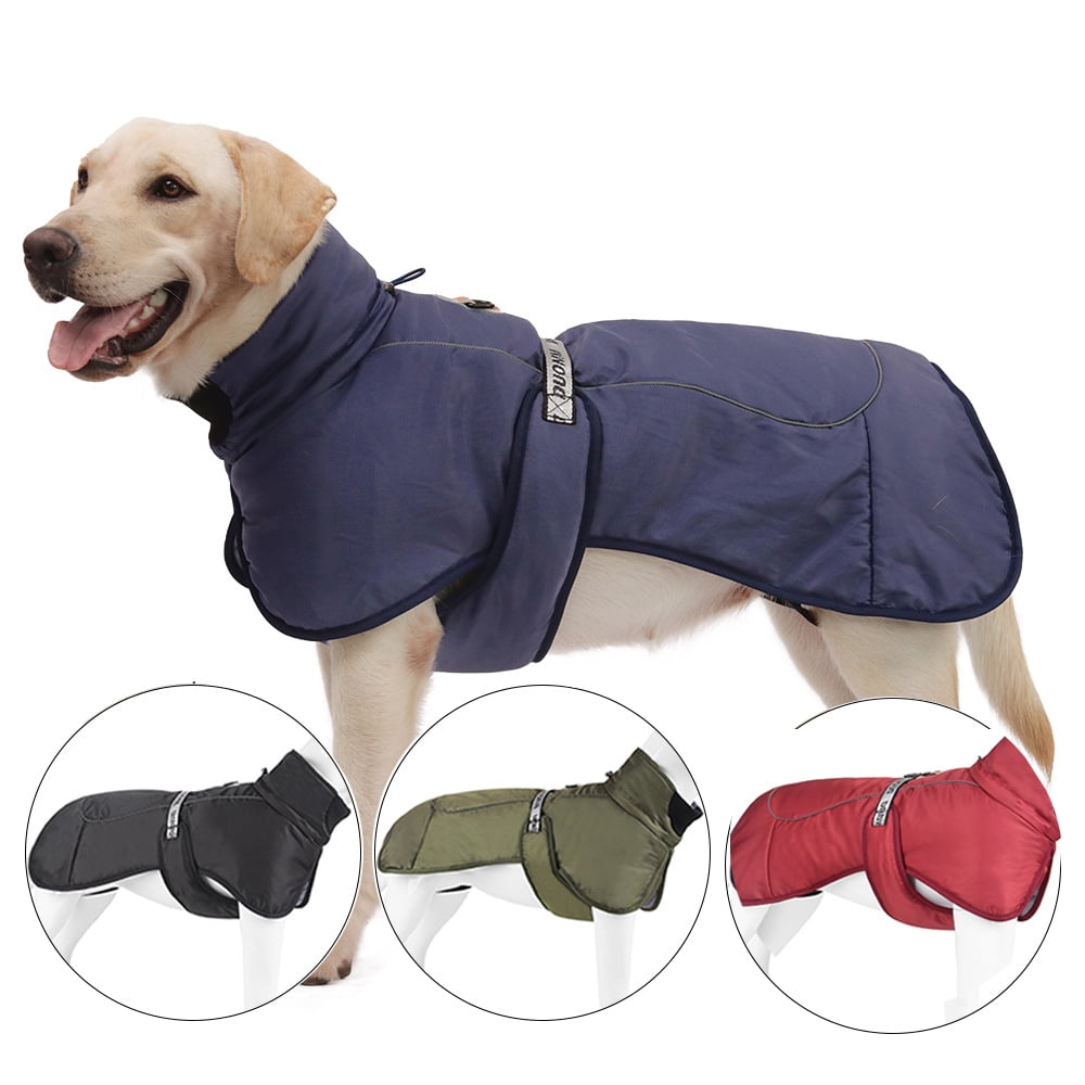 Ugerlov Winter Dog Coats, Dog Apparel for Cold Weather, Reflective Windproof Warm Dog Jacket for