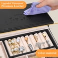 thumbnail image 5 of Jewelry Box for Women Girls (Black), 5 of 5