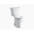 thumbnail image 1 of Kohler K-3987-0 Wellworth WC à Double Chasse d'Eau Rond - Blanc, 1 of 1