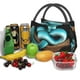 thumbnail image 3 of Fotbe Blue Viper Snake Bolsa Térmica Portátil con Estampado, Bolsa de Entrega de Alimentos Aislada, Bolsa Reutilizable de Gran Capacidad para Comidas y Supermercado, 3 of 6